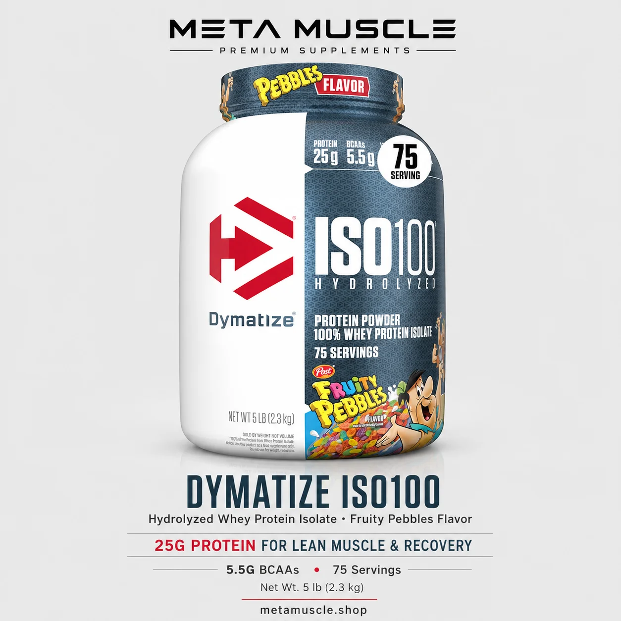 Dymatize ISO 100 Whey Protein Powder Isolate