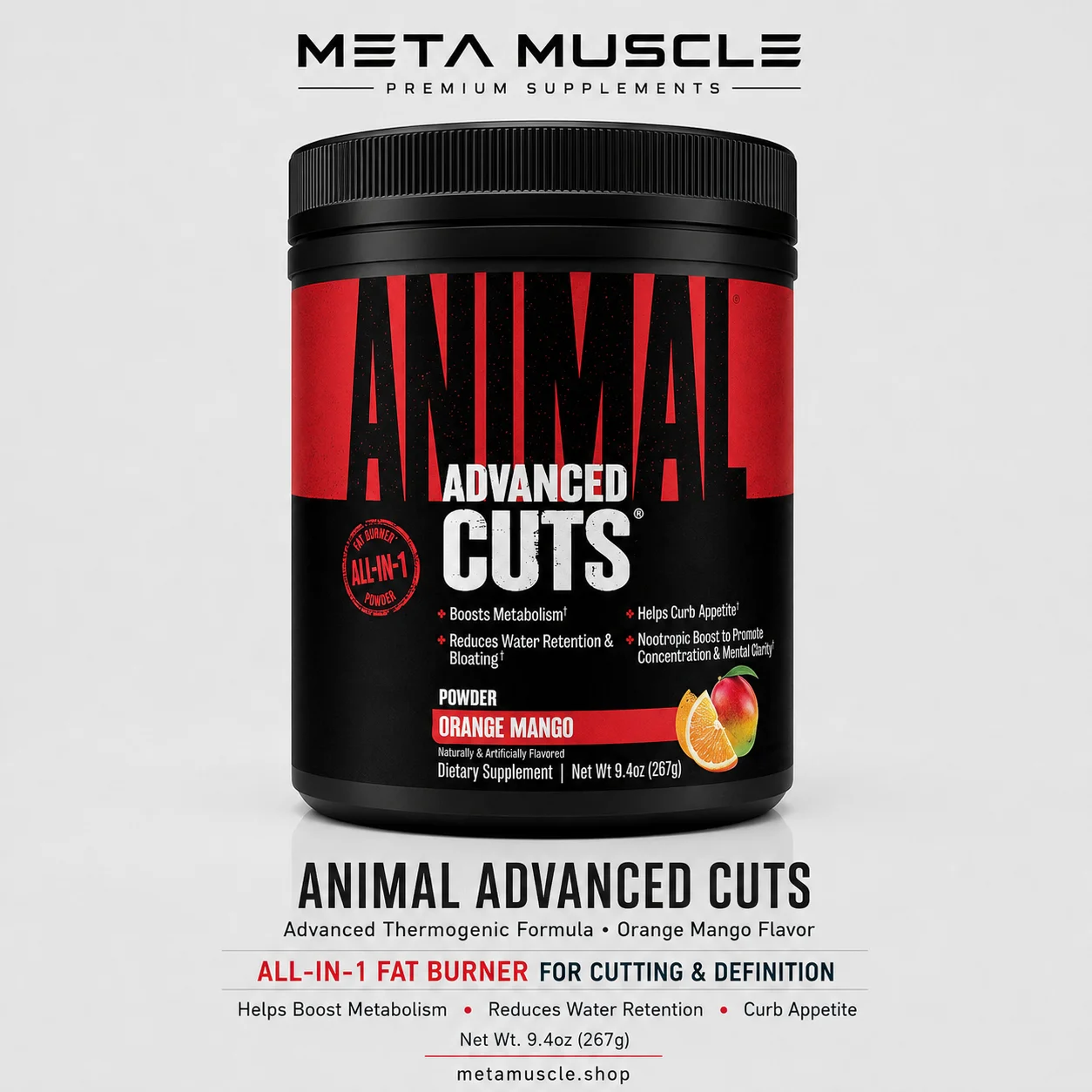 Animal Cuts Thermogenic Fat Burner Powder