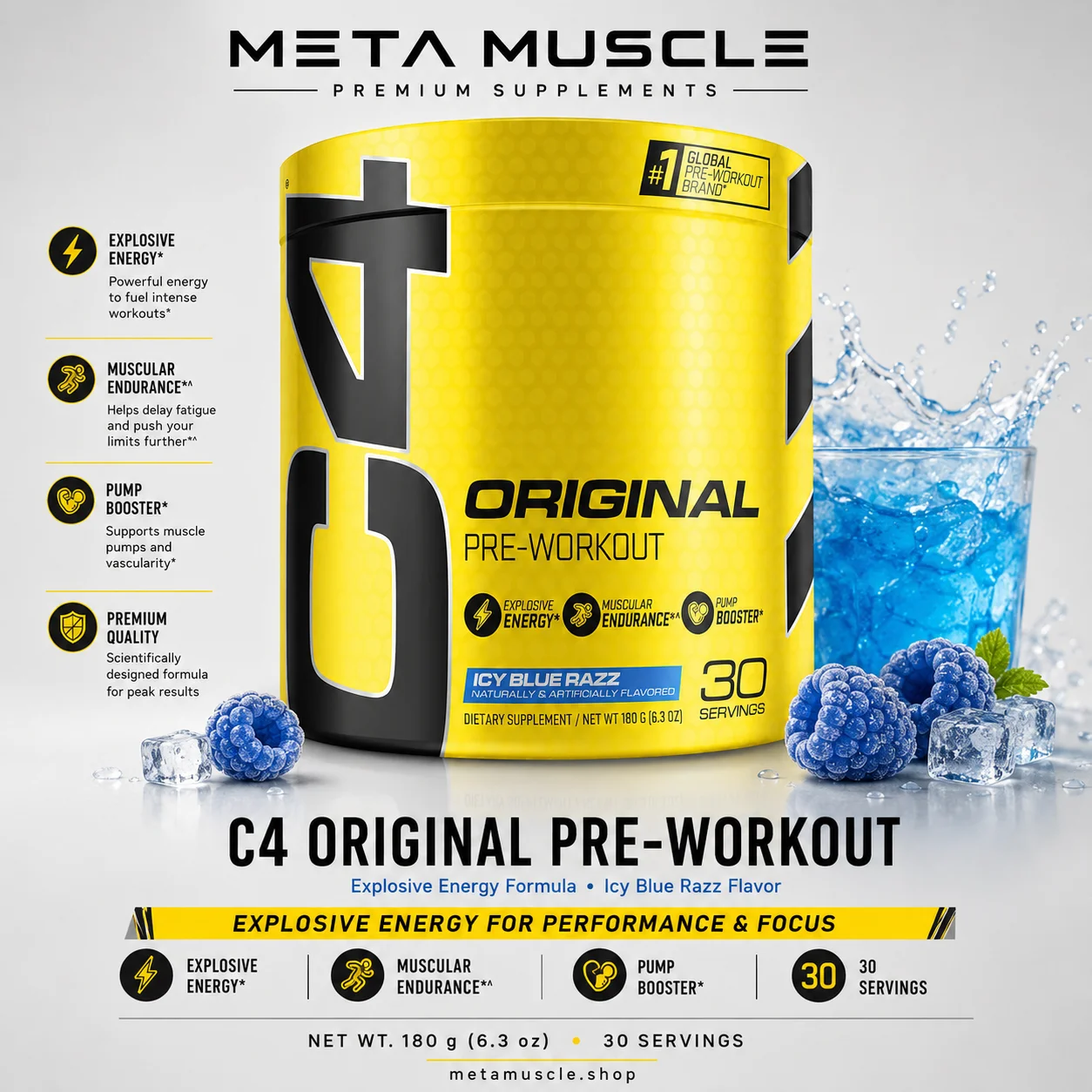 C4 Original Pre-Workout Powder