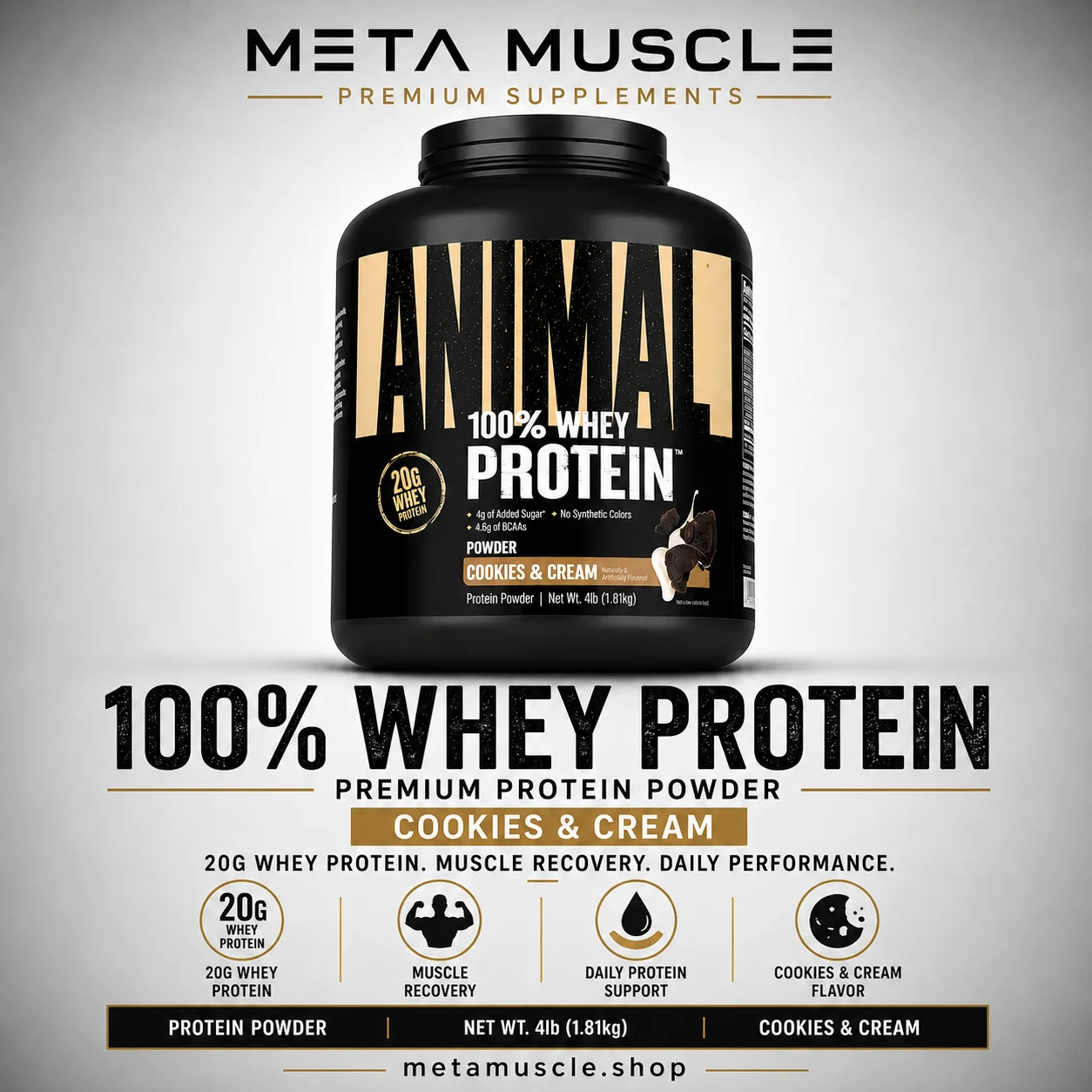 Animal 100% Whey Protein