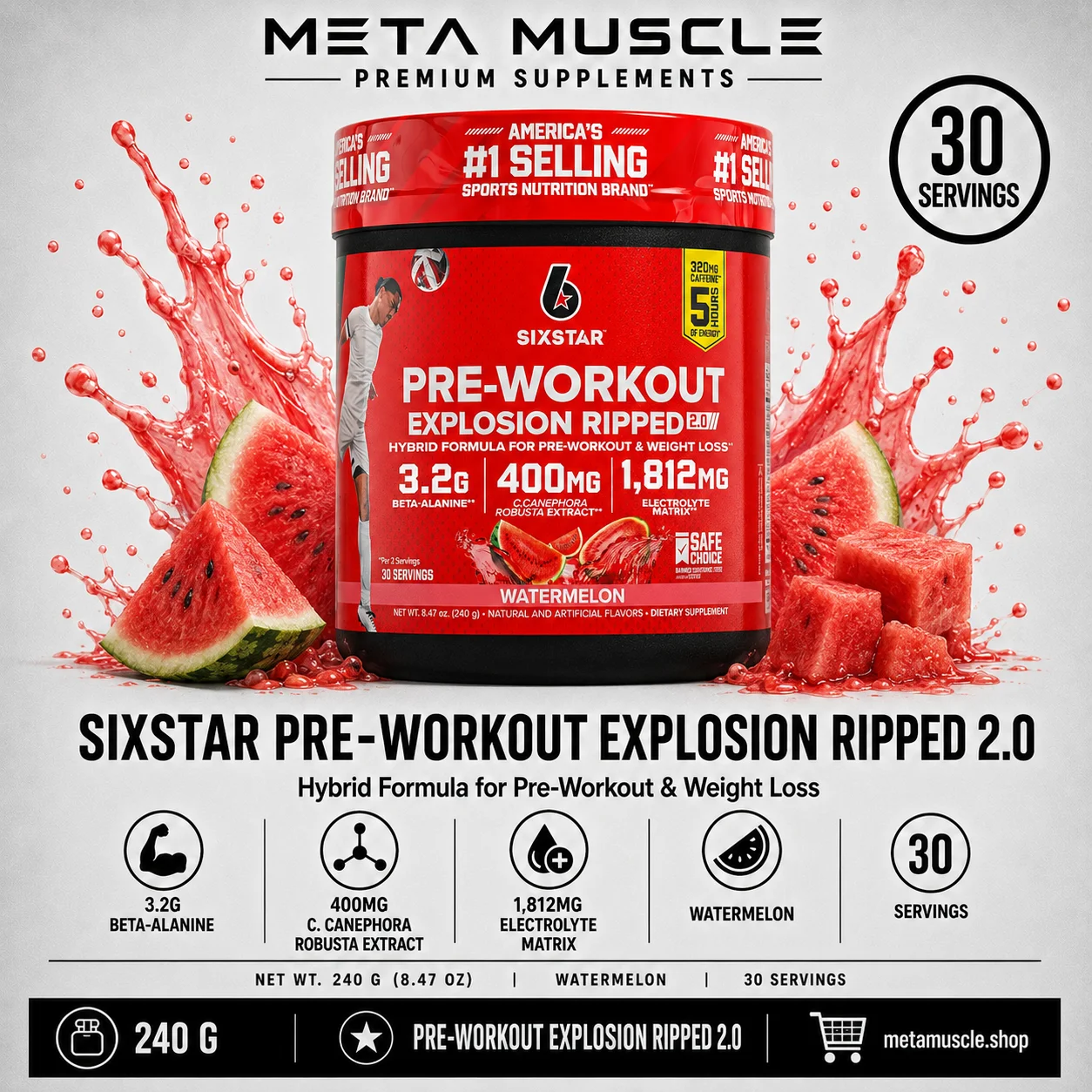 Six Star Pre-Workout Explosion
